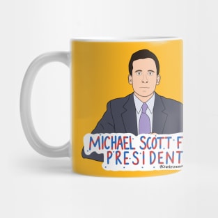 Michael Scott For President Mug